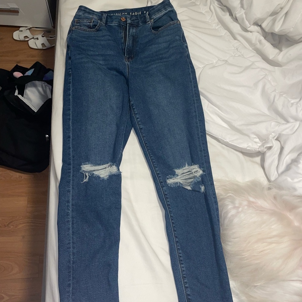 American eagle mom jeans